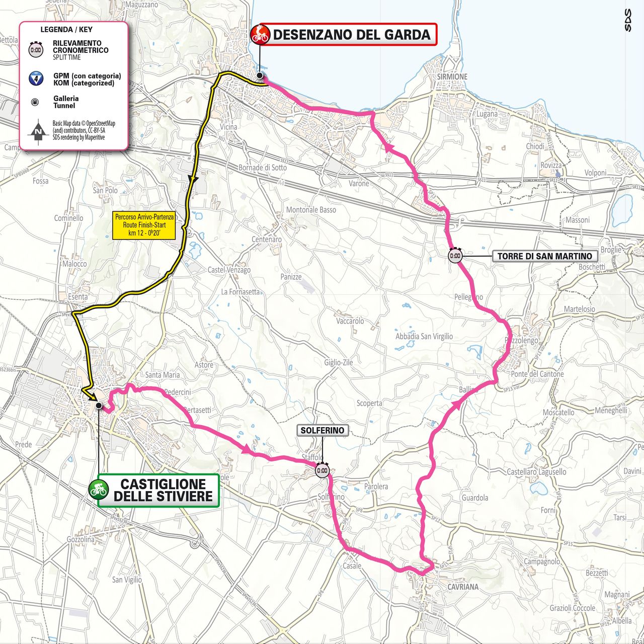 2024 Giro d'Italia maps and profiles