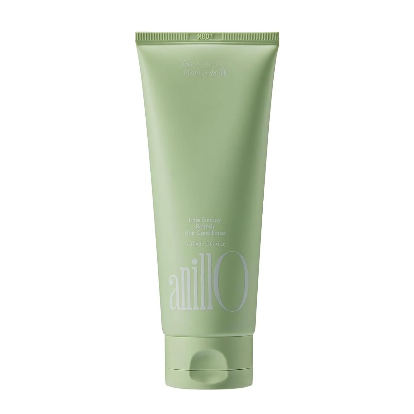 Lime Sunday Refresh Hair Conditioner With Vitamin C, Protein, Amino Acid, Ceramide, Panthenol for Preventing Split Ends and Enhance Hair Vitality, Lime Citrus Scent, Paraben Free (150ml / 5.07 Fl. Oz)