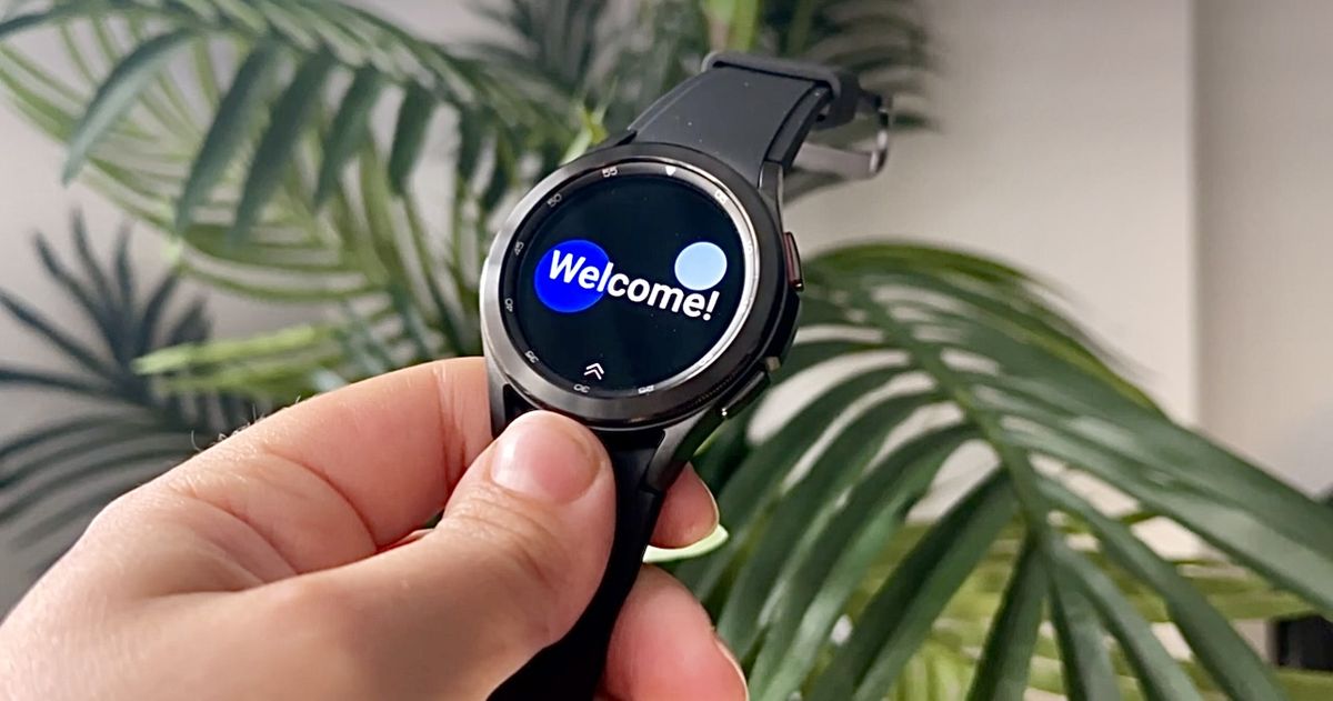 Setting up samsung online galaxy watch active 2