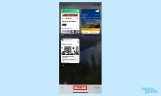 Create tab groups in iOS 16 safari tap tabs grouping in location bar