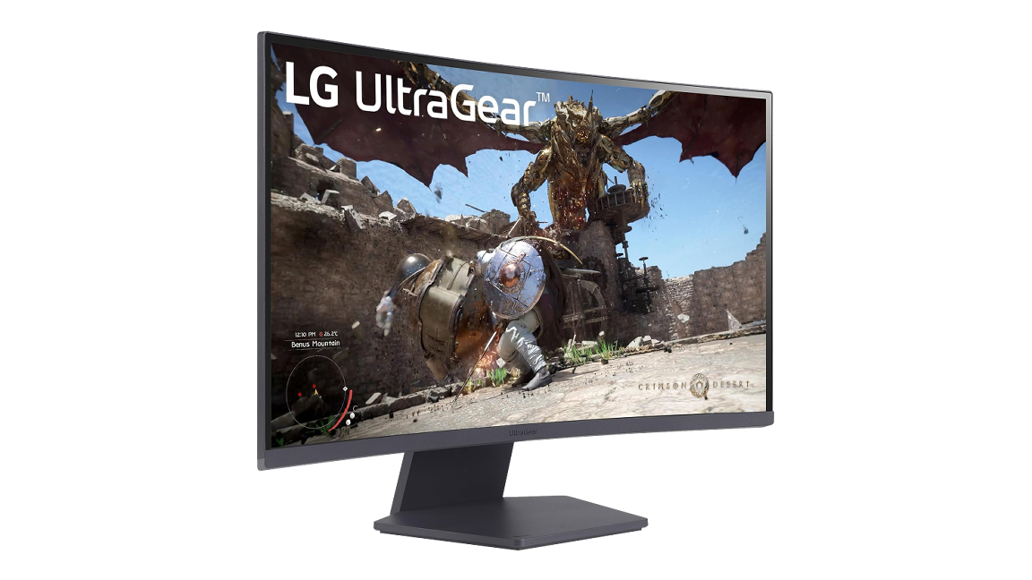 LG 27-Inch QHD UltraGear curved gaming monitor is on sale LG 27-Inch QHD UltraGear curved gaming monitor is on sale