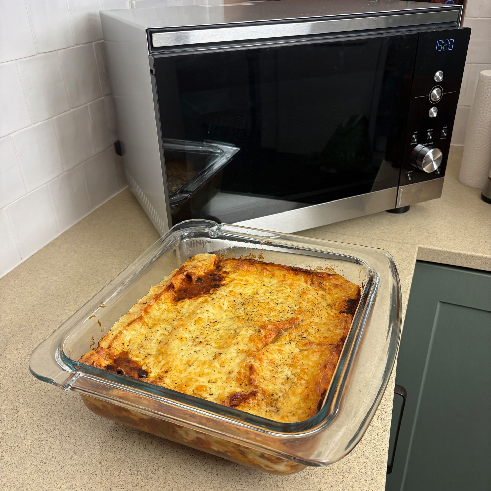 Testing the Ninja Crispi microwave air fryer combo