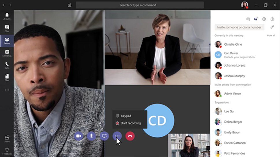 microsoft teams conference calling