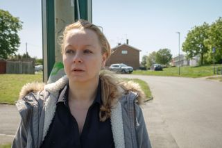 Samantha Morton as Kirsty in improvised drama I Am Kirsty