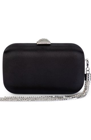 Ali Crystal Tassel Frame Clutch