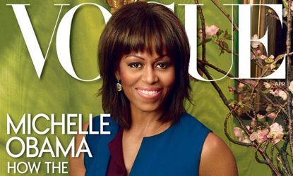 First lady Michelle Obama for Vogue, April 2013.
