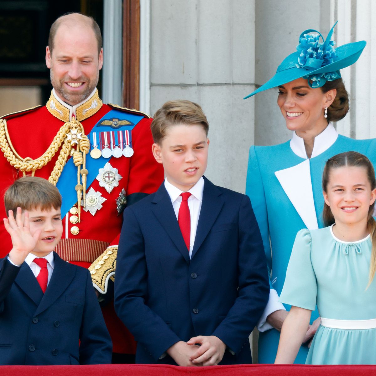 The Wales family attend Trooping the Colour in 2026