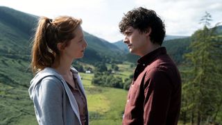 Aneurin Barnard and Poppy Gilbert in The Catch