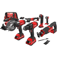 CRAFTSMAN V20 Cordless Drill Combo Kit, 7 Tool: $399 $299 at Amazon
Save $100 - The price of this Craftsman Cordless Drill kit has been slashed a full 25% - that's a massive Amazon Black Friday you can't miss out on if you have a home improvement enthusiast at home.&nbsp;
