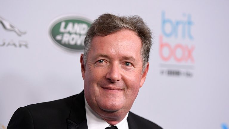 BEVERLY HILLS, CALIFORNIA - OCTOBER 25: Piers Morgan attends the 2019 British Academy Britannia Awards presented by American Airlines and Jaguar Land Rover at The Beverly Hilton Hotel on October 25, 2019 in Beverly Hills, California. (Photo by Frazer Harrison/Getty Images for BAFTA LA)
