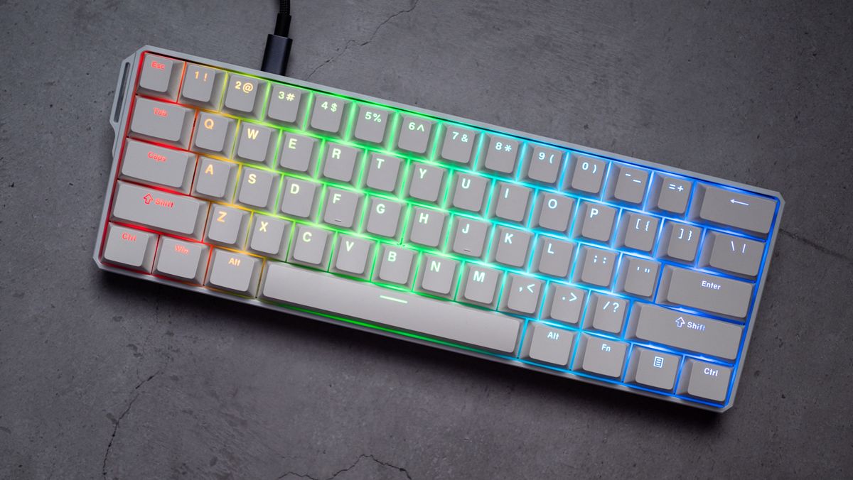 Fun Keyboarads This fun-sized Bluetooth mechanical keyboard lives up to its name ...