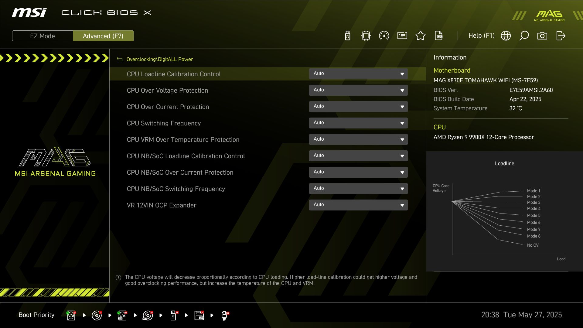 MSI MAG X870E Tomahawk Wifi