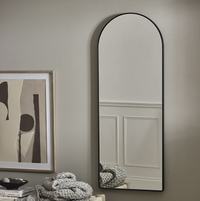 Chiltern Fine Metal Narrow Arch Mirror | Was £300 now £210
This contemporary mirror will do more than just catch a reflection. The stand out piece features a painted, high-quality steel frame, with no visible joins for a seamless finish. A piece with which to revel in its – and your own – beauty. &nbsp;