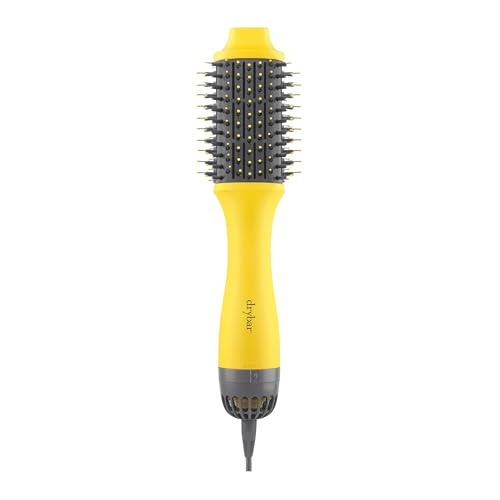 Drybar Double Shot Oval Blow-Dryer Brush | 2.4-Inch Hot Air Brush for Voluminous Waves | Less Frizz, More Shine and Smooth Blow-Dry With Ionic Technology | 2-In-1 Hair Dryer and Styler