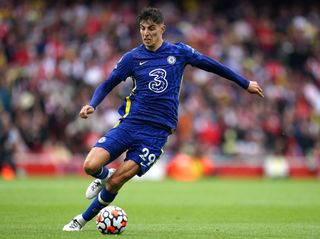 Chelsea’s Kai Havertz during the Premier League match at the Emirates Stadium, London. Picture date: Sunday August 22, 2021