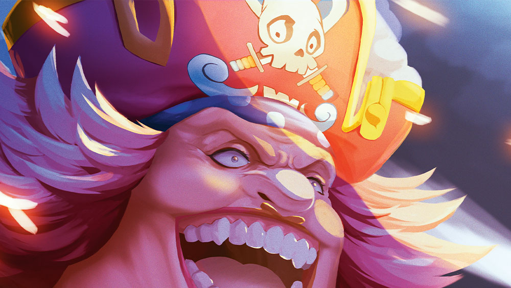 An image from a tutorial on how to paint Big Mom from One Piece