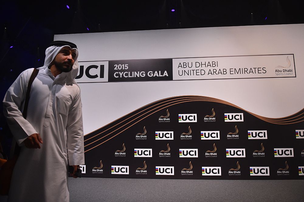 The inaugural UCI Gala Awards were held in Abu Dhabi