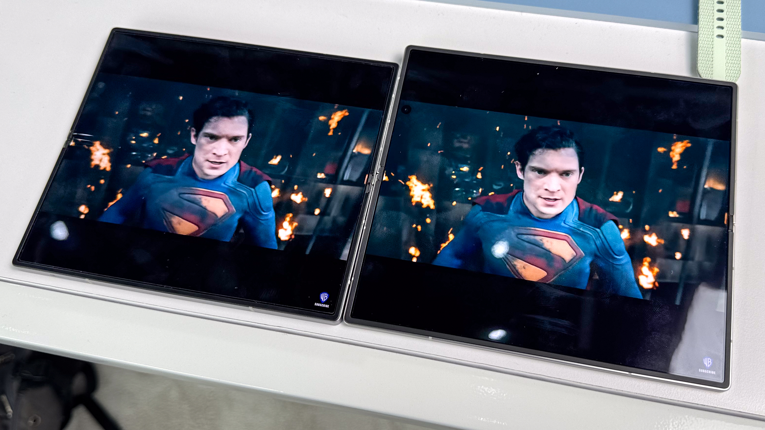 Galaxy Z Fold 7 shown during Samsung hands on event