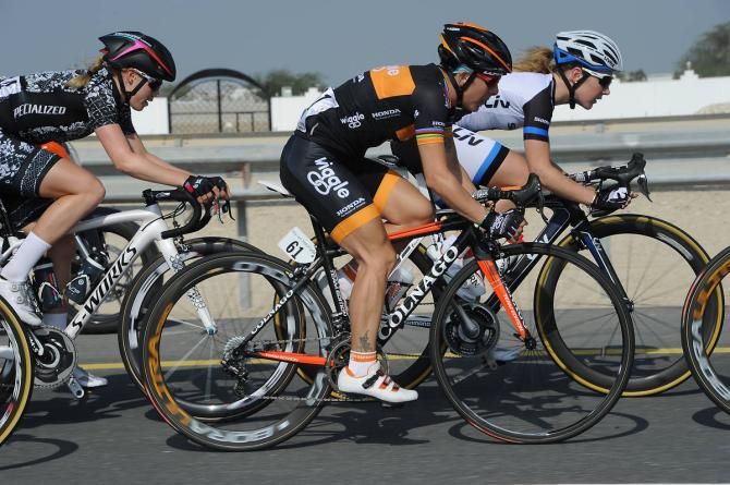 Former world champion Giorgia Bronzini (Wiggle Honda)