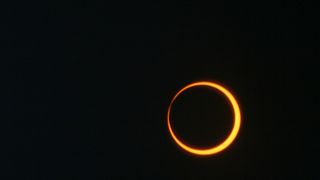 A ‘ring of fire’ annular solar eclipse photographed on May 20, 2012.