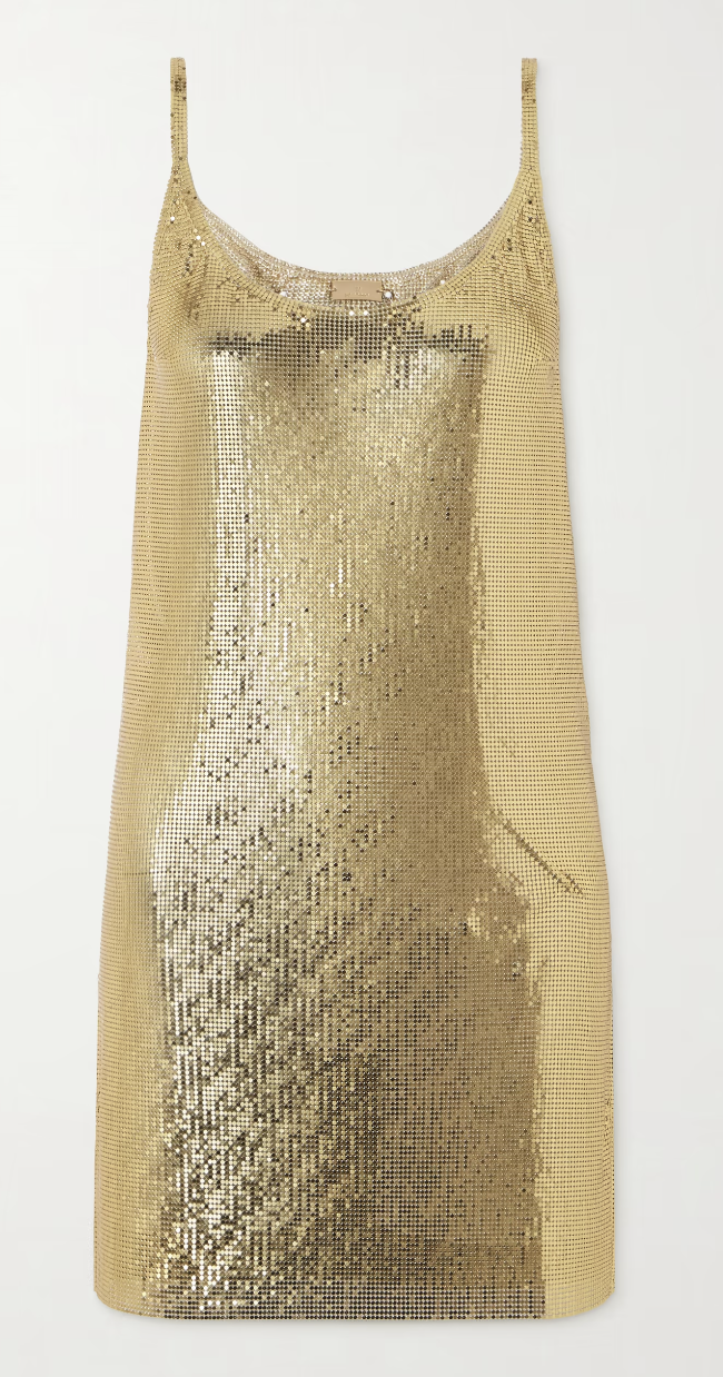 Rabanne, Chainmail Mini Dress