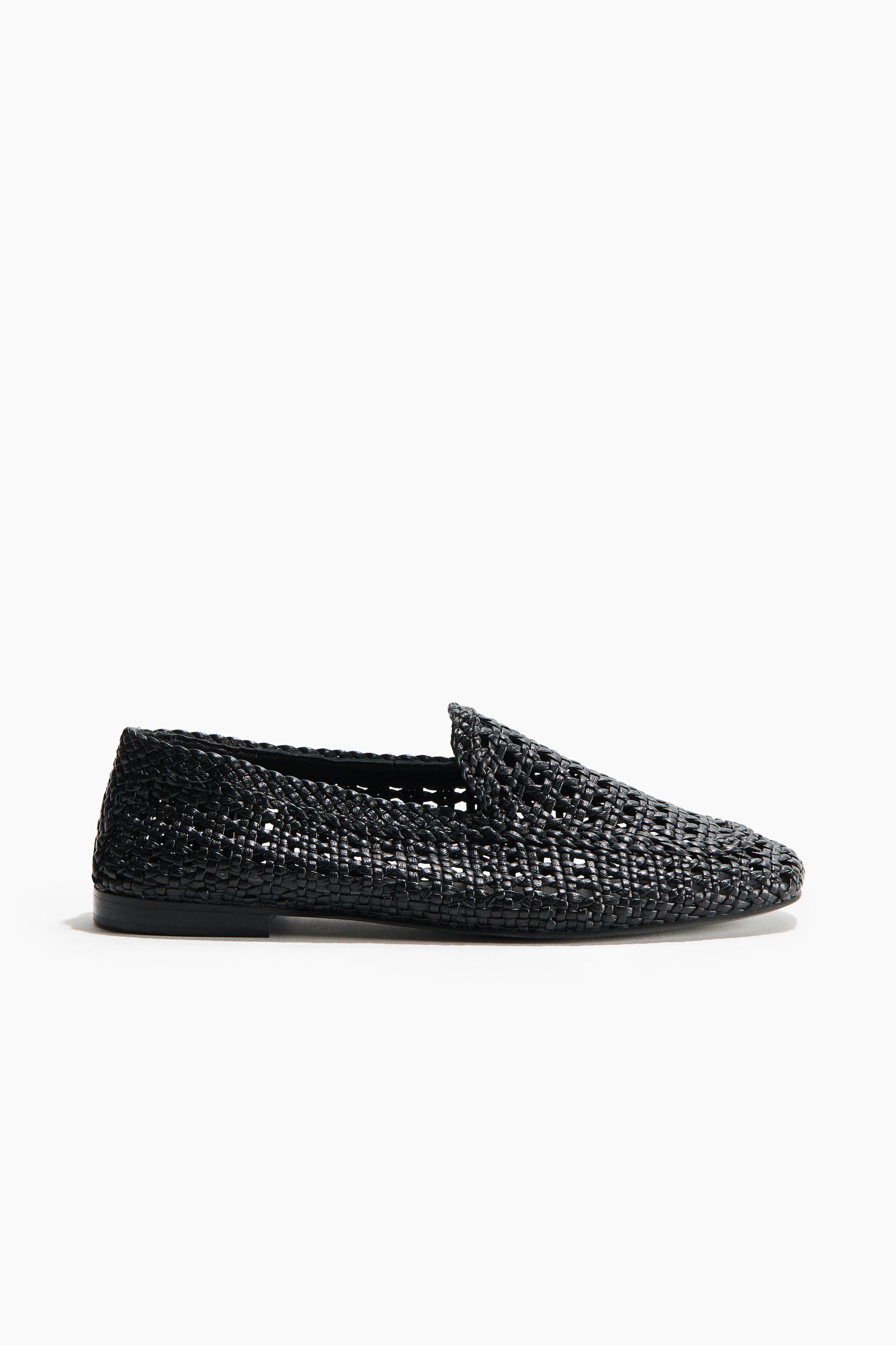 Interwoven Leather Loafers