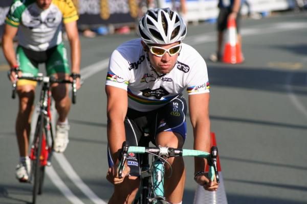 New Under 23 world champion Michael Matthews brought some bling to the race
