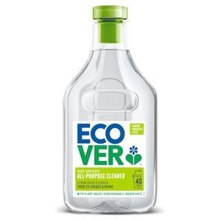 Ecover All Purpose Cleaner 1000ml in a clear plastic bottle with a green label and lid