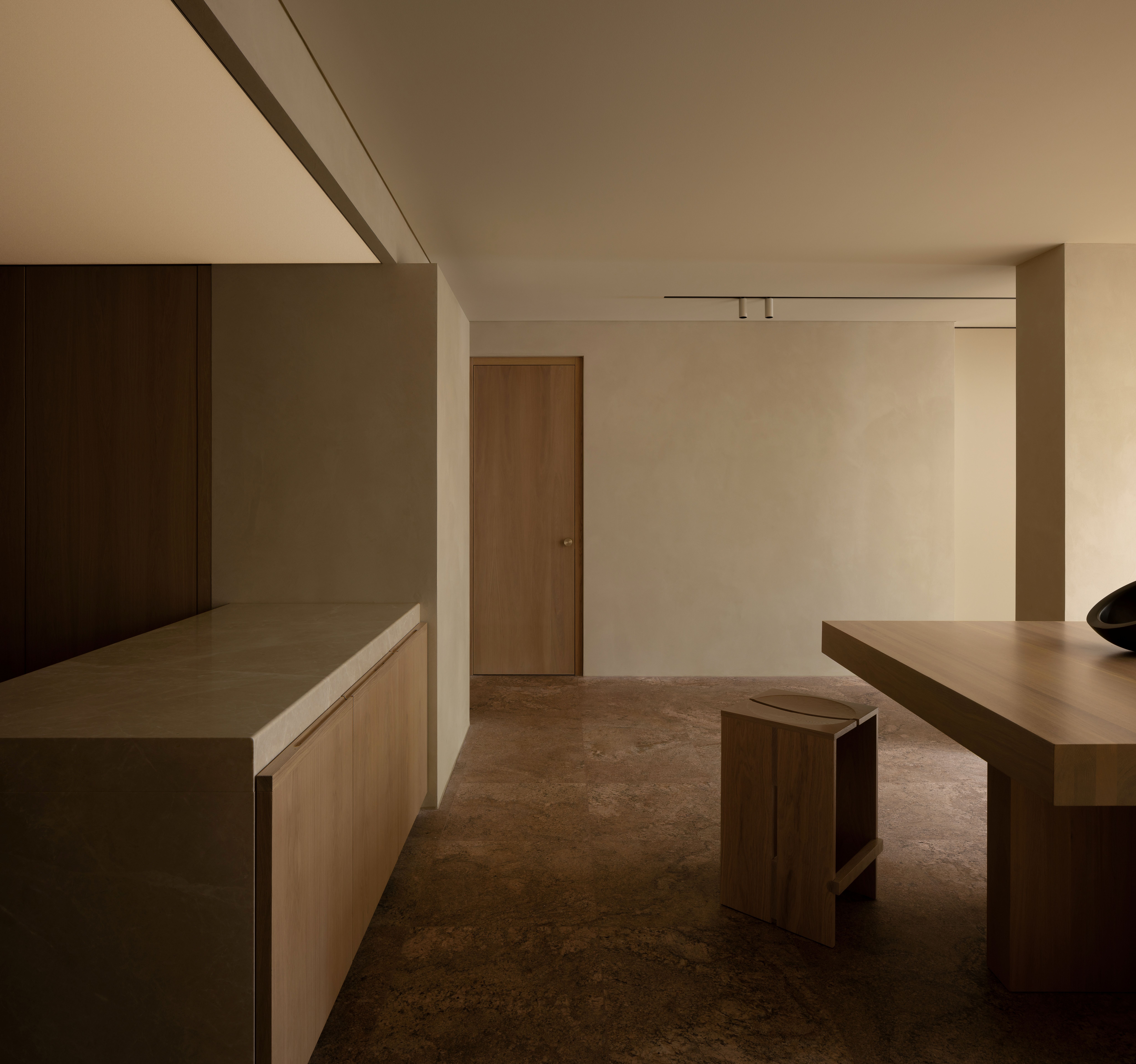 Interior of a minimalist Australian home