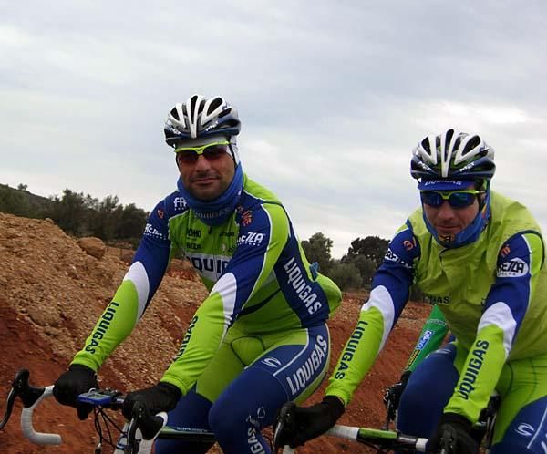 Francesco Chicchi and Frederik Willems don't look that amused.