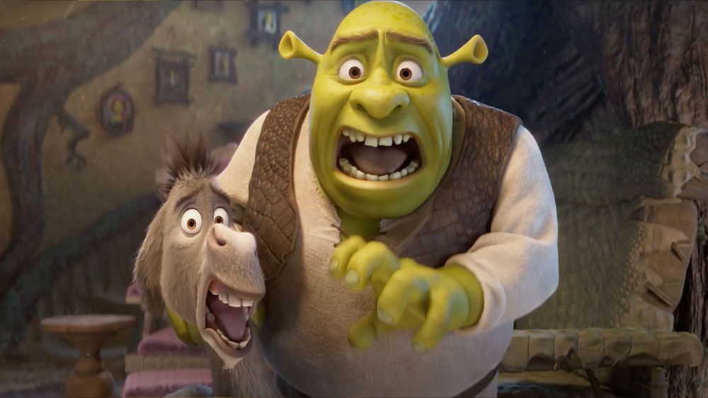 Image of Shrek and Donkey characters from Shrek 5
