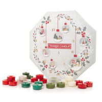 RRP: $25 | Delivery: 5-8 day shipping | Refundable?: 30-day return policy | 2022 calendar available?: Yes | Region: US – currently unavailable in the UK
This wreath-shaped design is filled with festive fragrances, with three scented tea light candles in eight different holiday fragrances – including 'Red Apple Wreath' and 'Christmas Cookie'.