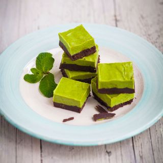 Mint Chocolate Squares