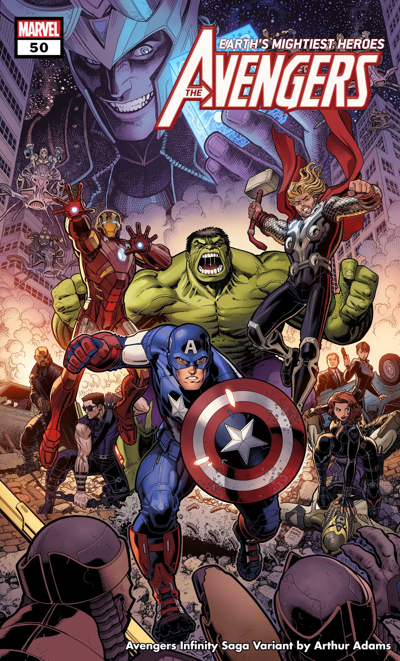 Marvel's Infinity Saga Phase 1 variant cover