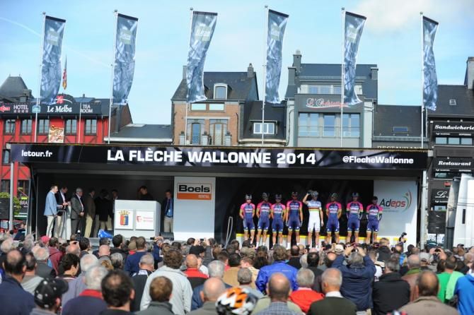Its the 2014 edition of La Fl&egrave;che Wallonne