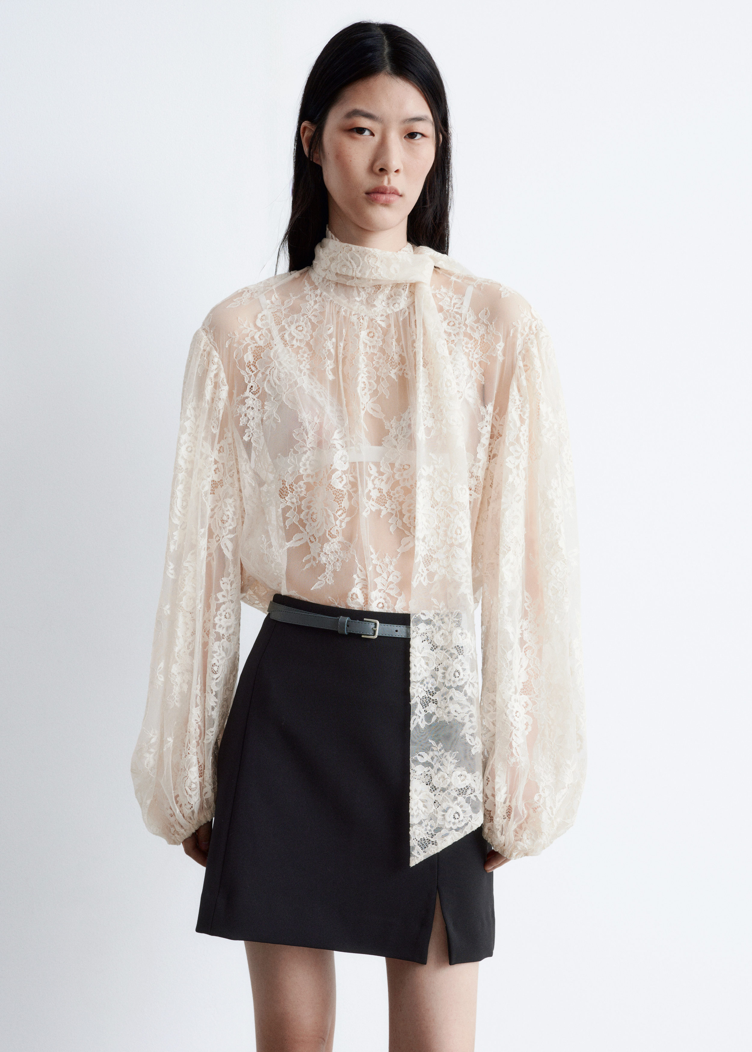 High-Waist Mini Skirt