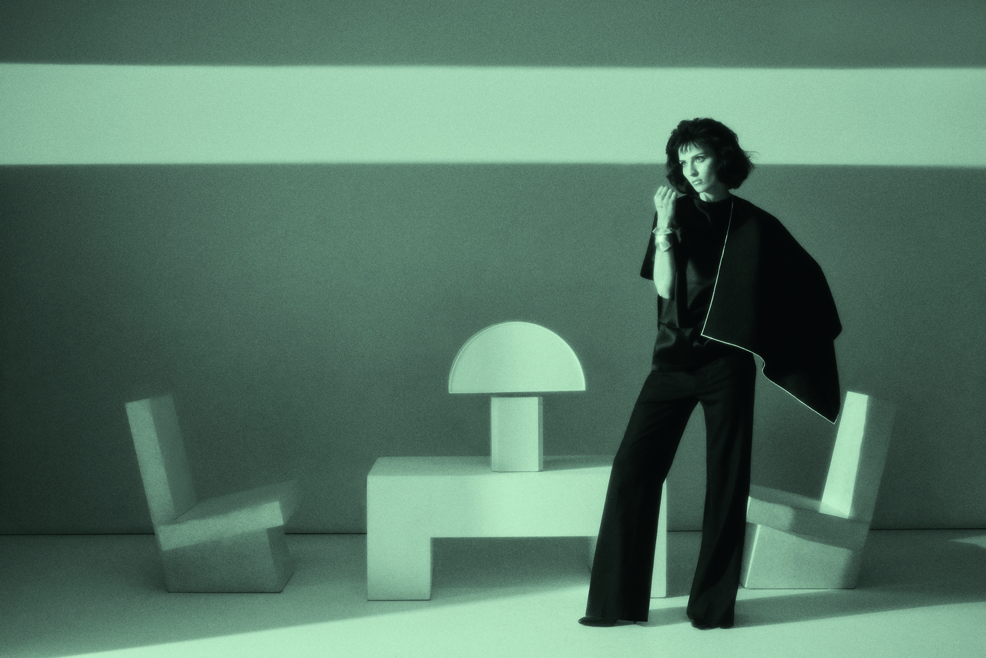 Model wears A/W 2026 in a shoot from the Wallpaper* September 2026 fashion issue