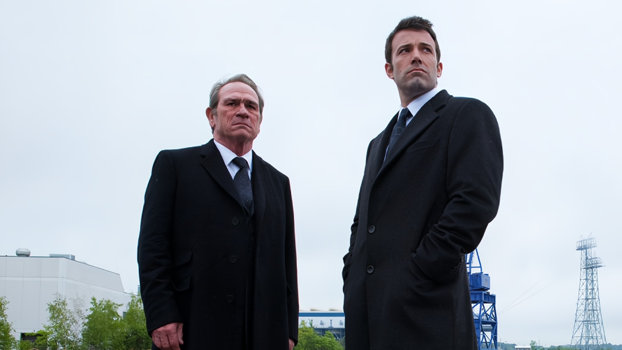 Tommy Lee Jones and Ben Affleck in The Company Men