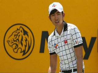 "Why, oh, why?!": Soomin Lee came into the final round with a three-shot lead