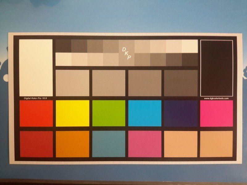 Color correct photography card 2