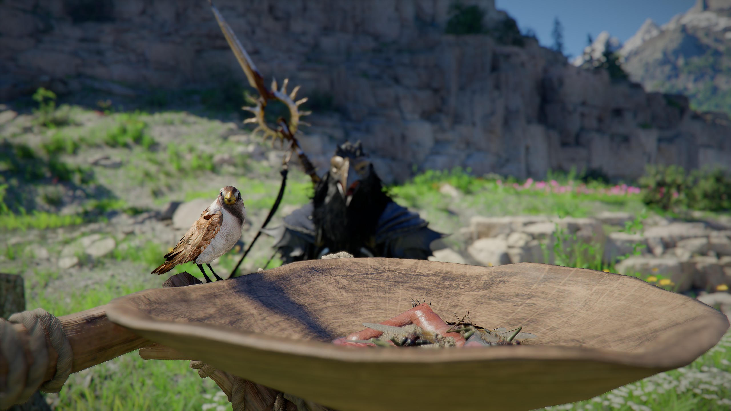 Crimson Desert Sotdae of Bond with a Sparrow