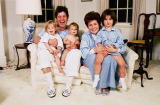 Family man, Ozzy at home in 1992