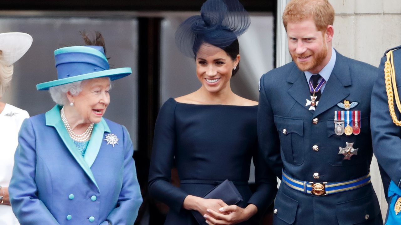 Queen Elizabeth Meghan Markle Prince Harry