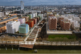 Various views of Paris streets ahead of the Olympics in 2024.