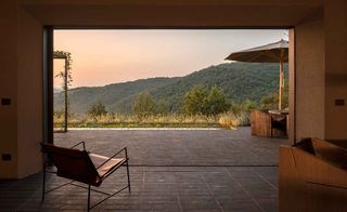Casa Morelli Hotel, Chianti, Italy - View over the foothills