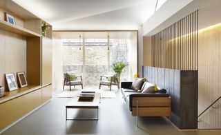 A simple and refined interior