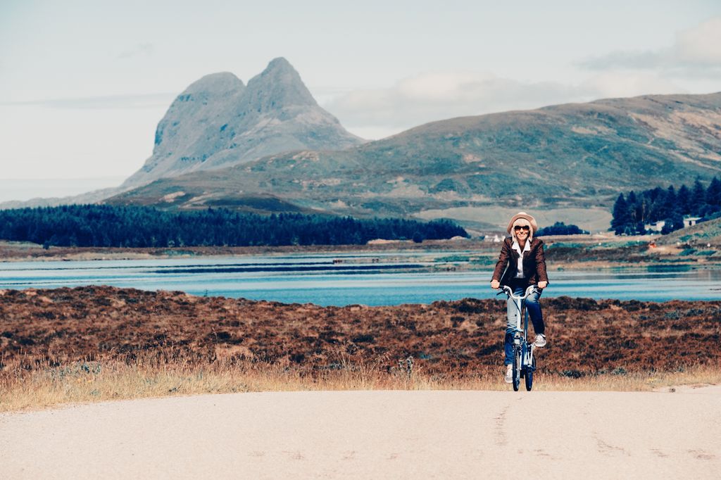 stationary bike scenic rides