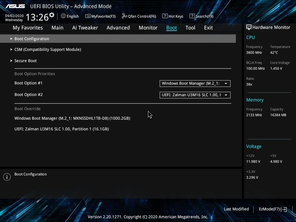 Asus Prime B550M-K