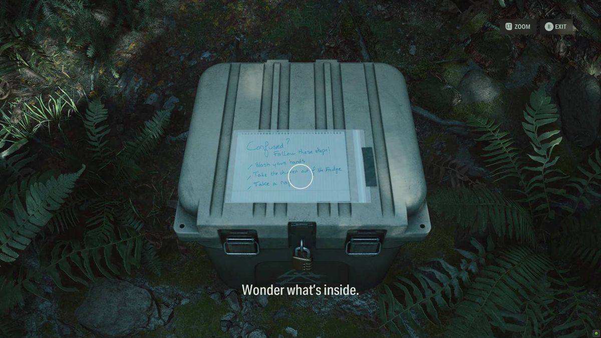 How To Open the Crime Scene Stash in Alan Wake 2