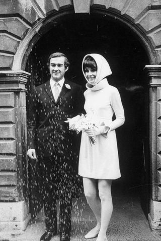 Audrey Hepburn And Dr Andrea Dotti's Wedding, 1969